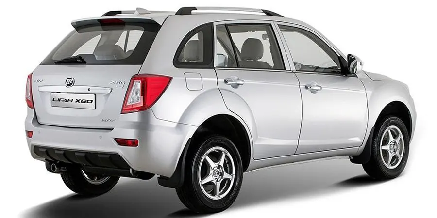 نمای پشت لیفان X60